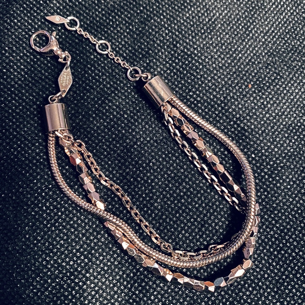 Fossil Rose Gold Tone Bracelet
